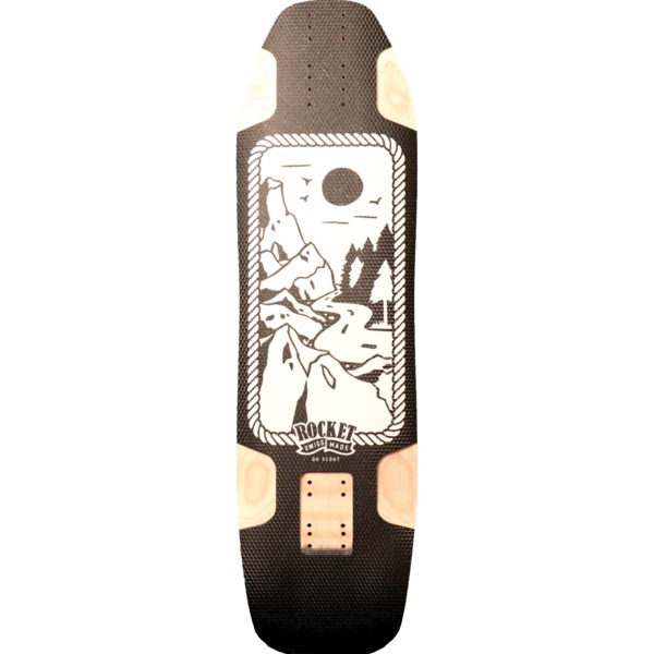 Rocket Longboards Downhill Scout Longboard Skateboard Deck - 9" x 32.5"