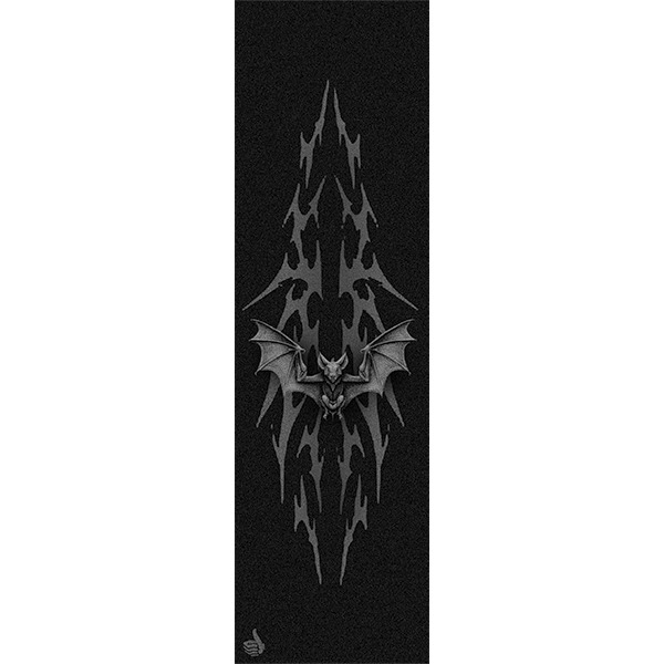 Bro Style Skateboards Choice Cyber Bat Grey Griptape - 9" x 33" Bro Style Skateboards Choice Cyber Bat Grey Griptape - 9" x 33"