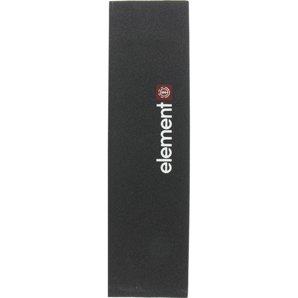 Element Skateboards Screened Logo Black / White Griptape - 9" x 33"