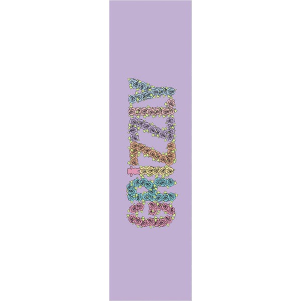 Grizzly Grip Tape Mini Roses Lavender Griptape - 9" x 33"