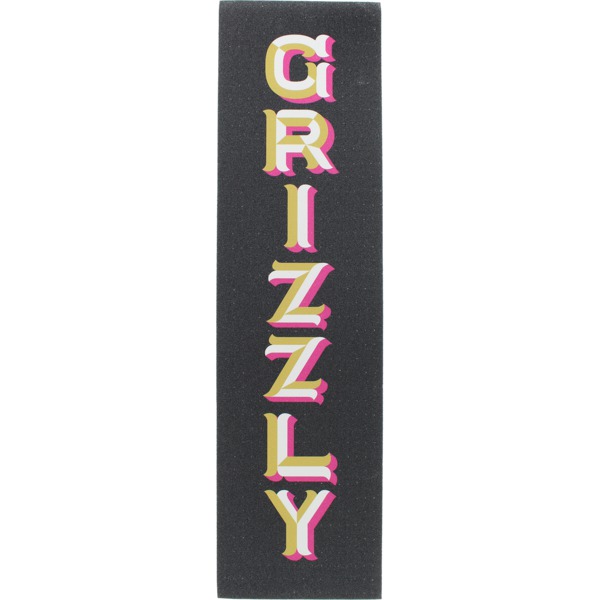 Grizzly Grip Tape Saloon Black Griptape 9 x 33