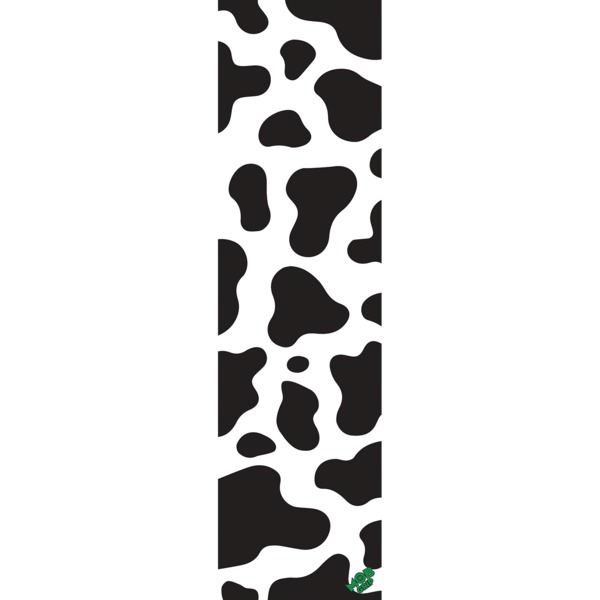 Mob Grip Moob Black / White Cow Griptape - 9" x 33"