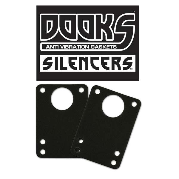 Dooks Silencer Black Anti Vibration Gasket - Set of Two (2)