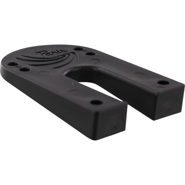 Paris Truck Co. 7 Degree Wedge Hard Riser Black (1) Riser Pad - NOT A SET: 2 required for board assembly - 1/4" - 1/2"