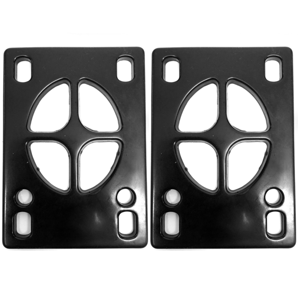 Crosshair Hard 90a Standard Black Riser Pads - Set of Two (2) - 1/8"