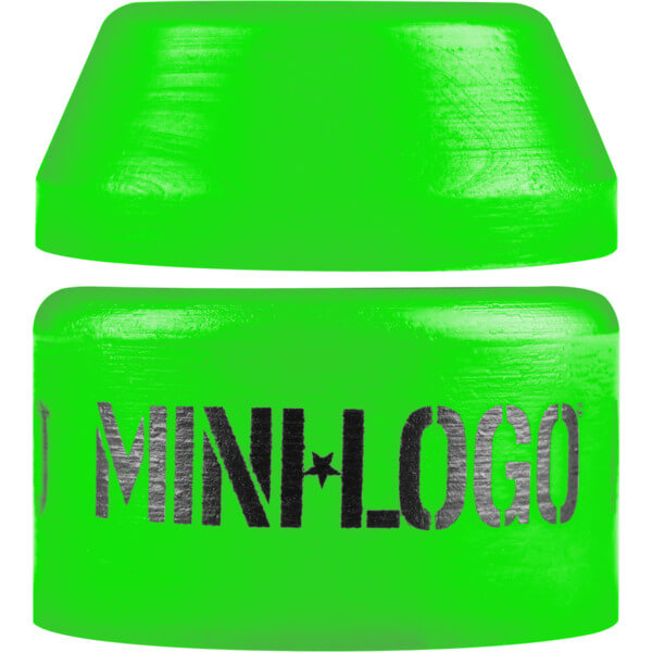 Mini Logo Skateboards Soft Cone / Barrel Green Skateboard Bushings - 84a