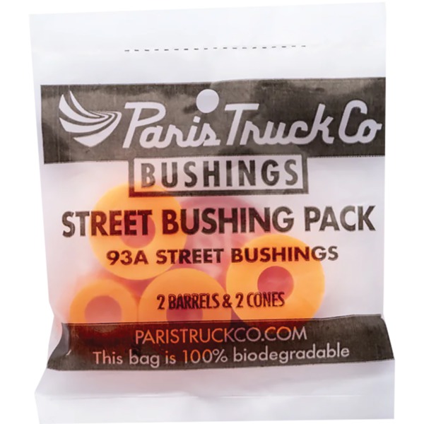 Paris Truck Co. Street Barrel and Cone Orange Bushing Pack - 93a