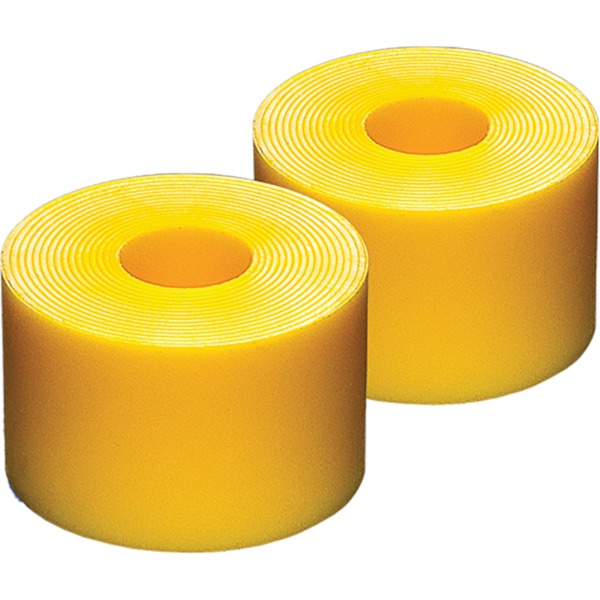 Seismic Skate Systems Defcon Medium Barrel (0.65") Sunray Yellow Skateboard Bushings 2 Pieces - 77a