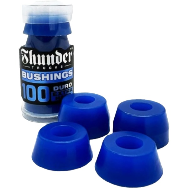 Thunder Trucks Premium Clear Navy Skateboard Bushings - 100a