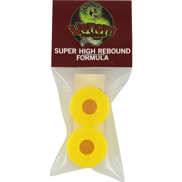 Venom Skateboards Tall Barrel SHR Formula Light Yellow Skateboard Bushings - 83a