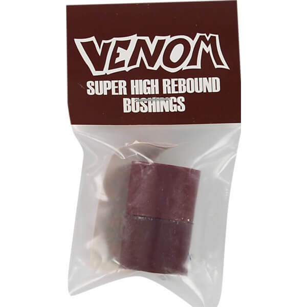 Venom Skateboards Tall Barrel SHR Formula Red Skateboard Bushings - 91a