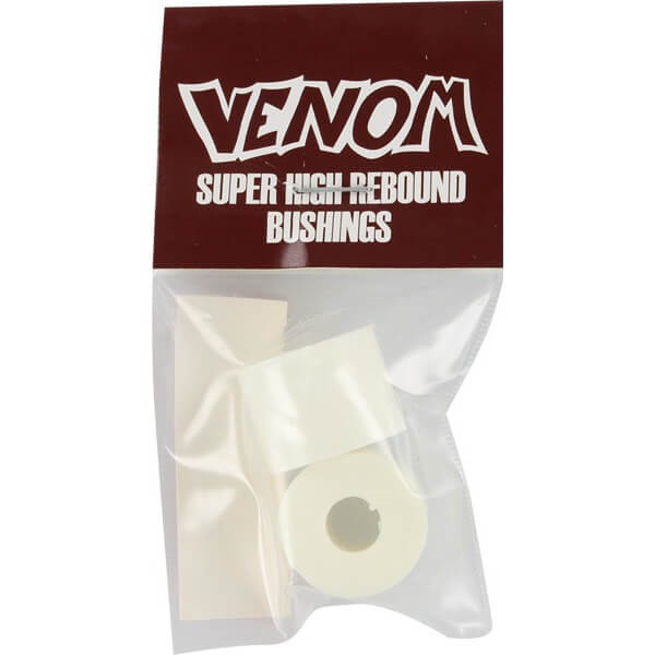 Venom Skateboards Tall Barrel SHR Formula White Skateboard Bushings - 94a