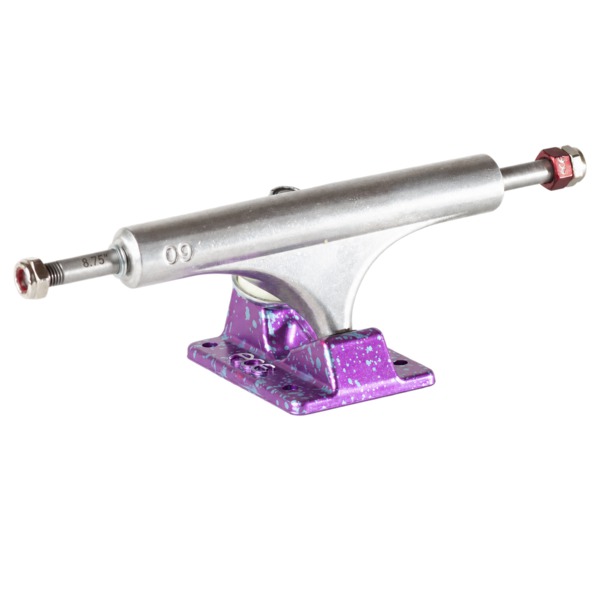 Ace Trucks MFG. AF1 60 Magenta / Polished Skateboard Trucks - 6.0" Hanger 8.75" Axle (Set of 2) Ace Trucks MFG. AF1 60 Magenta / Polished Skateboard Trucks - 6.0" Hanger 8.75" Axle (Set of 2)