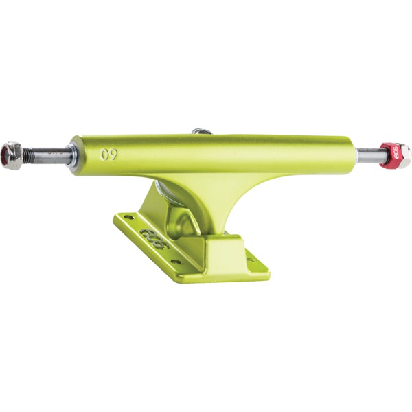 Ace Trucks MFG. AF1 60 Satin Lime Skateboard Trucks - 6.0" Hanger 8.75" Axle (Set of 2)