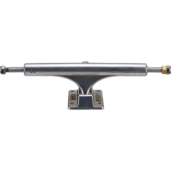 Ace Trucks MFG. AF1 80 Hollow Polished Skateboard Trucks - 7.3" Hanger 10.0" Axle (Set of 2)