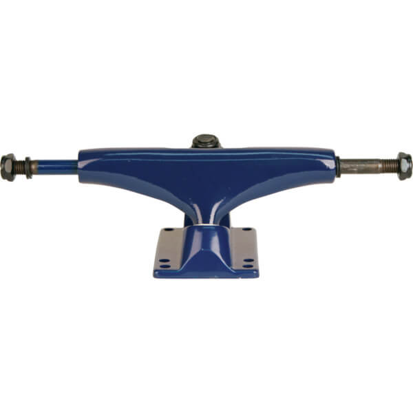 Essentials Skateboard Components Blue Skateboard Trucks - 5.0" Hanger 7.75" Axle (Set of 2)