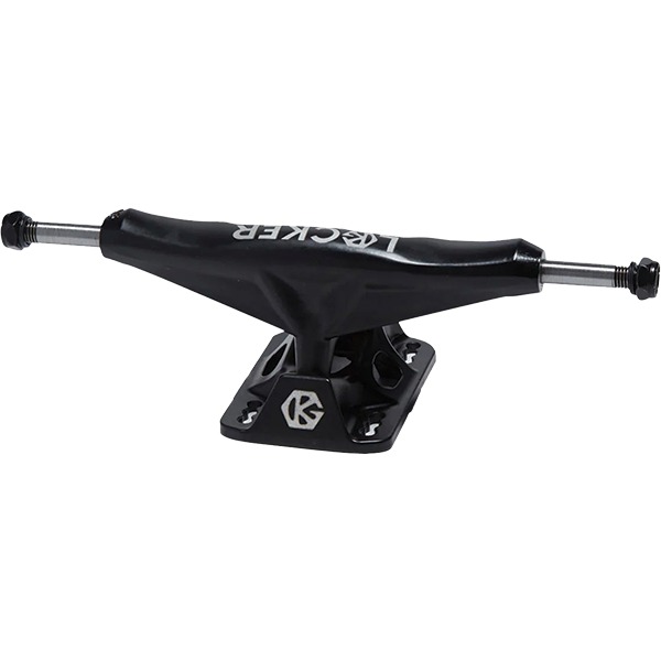 Grind King Truck Co. Locker Flat Black Skateboard Trucks - 5.8" Hanger 8.5" Axle (Set of 2)