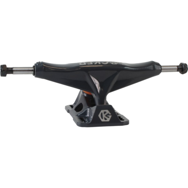 Grind King Truck Co. Locker Battleship Grey Skateboard Trucks - 6.37" Hanger 9.25" Axle (Set of 2)