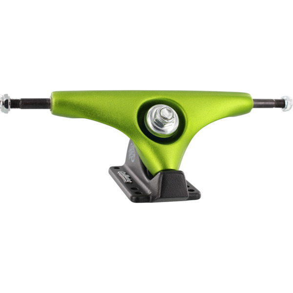 Gullwing Trucks Charger Lime / Black Skateboard Reverse Kingpin Trucks - 6.25" Hanger 9.0" Axle (Set of 2)