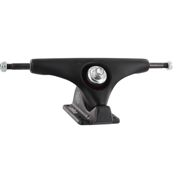 Gullwing Trucks 9.0" Charger Black Skateboard Reverse Kingpin Trucks - 6.25" Hanger 9.0" Axle (Set of 2)