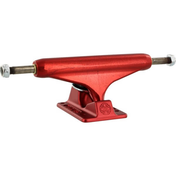 Independent 149mm Hollow Standard Ano Red Skateboard Trucks 5.87 Hanger 8.5 Axle (Set