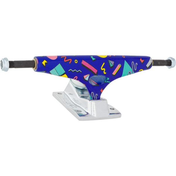 Krux Skate Trucks Standard 90's Navy / Polished Skateboard Trucks - 5.8" Hanger 8.5" Axle (Set of 2)
