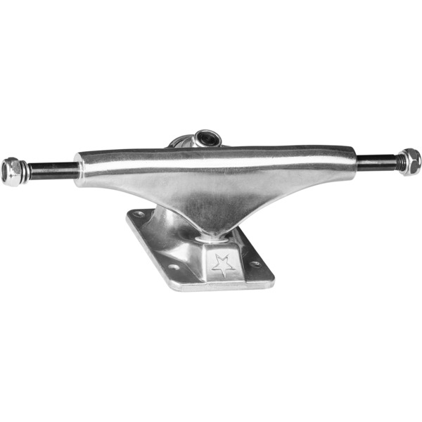 Mini Logo Skateboards Polished Skateboard Trucks - 5.0" Hanger 7.63" Axle (Set of 2)