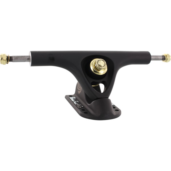 Paris Truck Co. V3 165mm 50 Degree Matte Black Skateboard Reverse Kingpin Trucks - 6.5" Hanger 9.0" Axle (Set of 2)