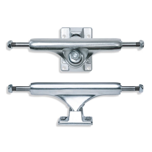 Slappy Truck Company ST1 Classic Polished Skateboard Trucks - 5.0" Hanger 7.75" Axle (Set of 2)