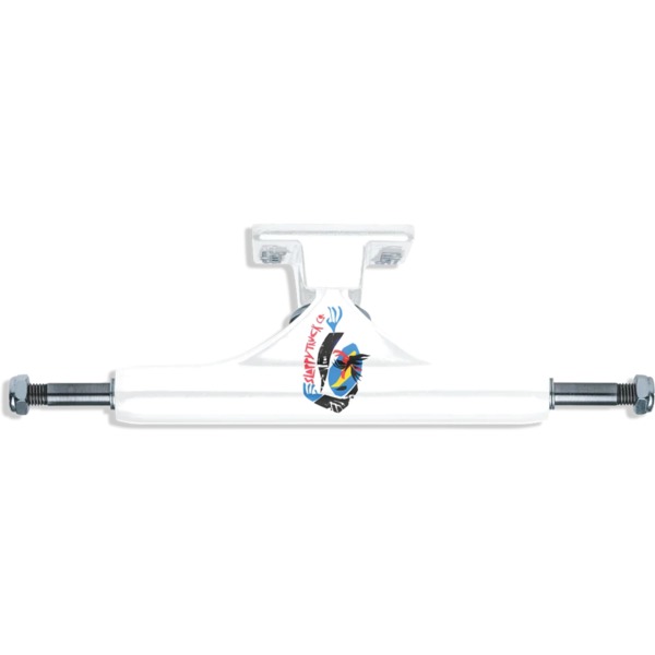 Slappy Truck Company ST1 Classic Hollow Reacher White Skateboard Trucks - 5.6" Hanger 8.25" Axle (Set of 2)