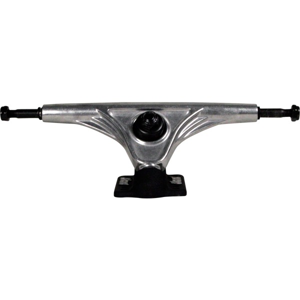 Slant Trucks 180mm Inverted Raw / Black Skateboard Reverse Kingpin Trucks - 7.25" Hanger 10.0" Axle (Set of 2)