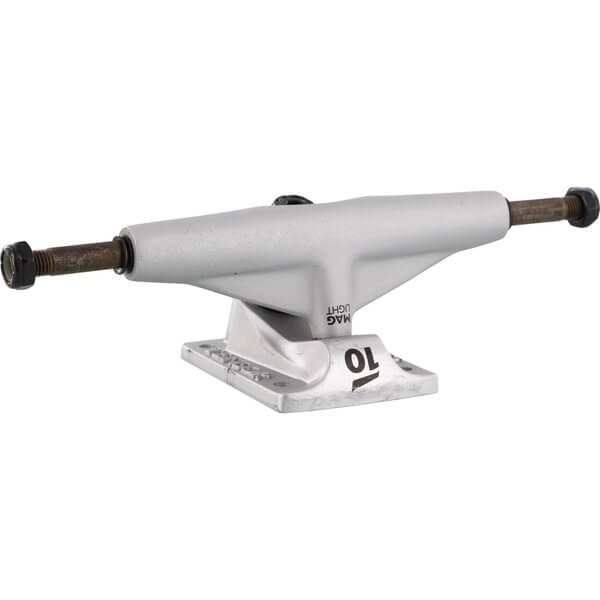 Tensor Trucks Mag Light Low Silver Skateboard Trucks - 5.0" Hanger 7.75" Axle (Set of 2)