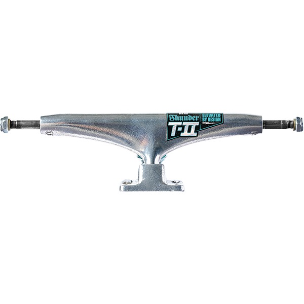 Thunder Trucks 161 Team T-II Polished Skateboard Trucks - 6.5" Hanger 9.125" Axle (Set of 2) Thunder Trucks 161 Team T-II Polished Skateboard Trucks - 6.5" Hanger 9.125" Axle (Set of 2)