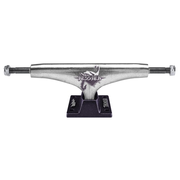 Thunder Trucks Ronnie Kessner 148 Cygnus Inverted Polished / Black Skateboard Trucks - 5.5" Hanger 8.25" Axle (Set of 2) Thunder Trucks Ronnie Kessner 148 Cygnus Inverted Polished / Black Skateboard Trucks - 5.5" Hanger 8.25" Axle (Set of 2)