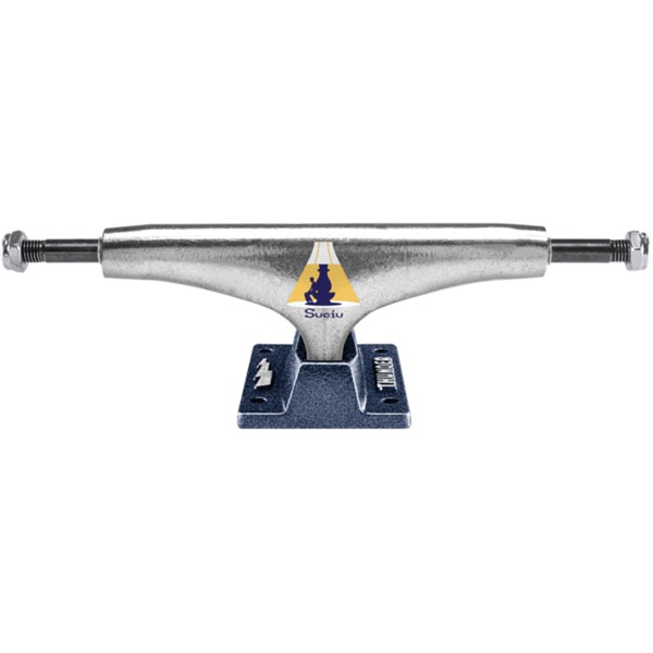 Thunder Trucks Mark Suciu 148 Nightwatch Inverted Polished / Navy Skateboard Trucks - 5.5" Hanger 8.25" Axle (Set of 2)