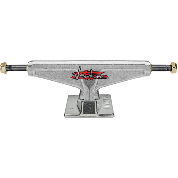 Venture Trucks V-Hollow Lights High Paid Polished Skateboard Trucks - 5.25" Hanger 8.0" Axle (Set of 2)