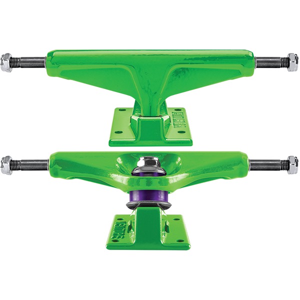 Venture Trucks V-Forged High Green Machine Skateboard Trucks - 5.8" Hanger 8.5" Axle (Set of 2) Venture Trucks V-Forged High Green Machine Skateboard Trucks - 5.8" Hanger 8.5" Axle (Set of 2)