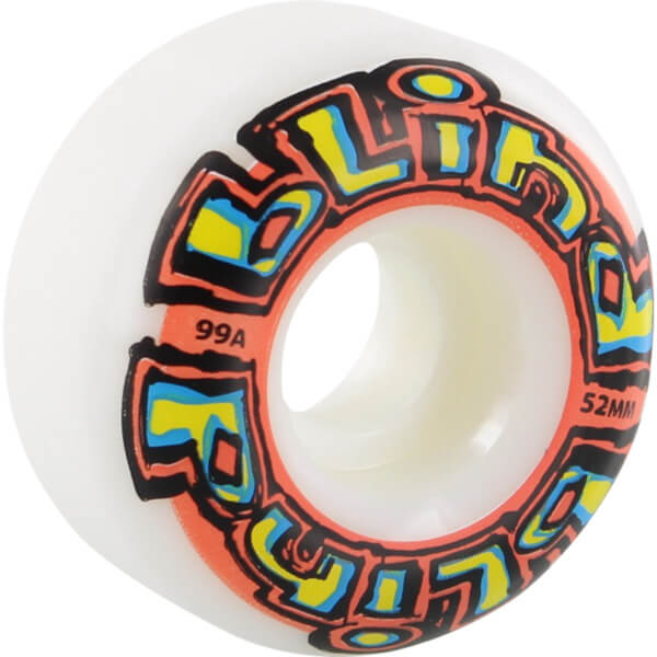 Blind Skateboards OG Stretch White / Red Skateboard Wheels 52mm 99a