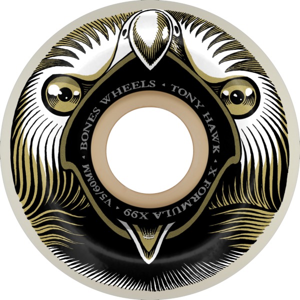 Bones Wheels Tony Hawk XF V5 Beak And Destroy Skateboard Wheels - 60mm 99a (Set of 4)