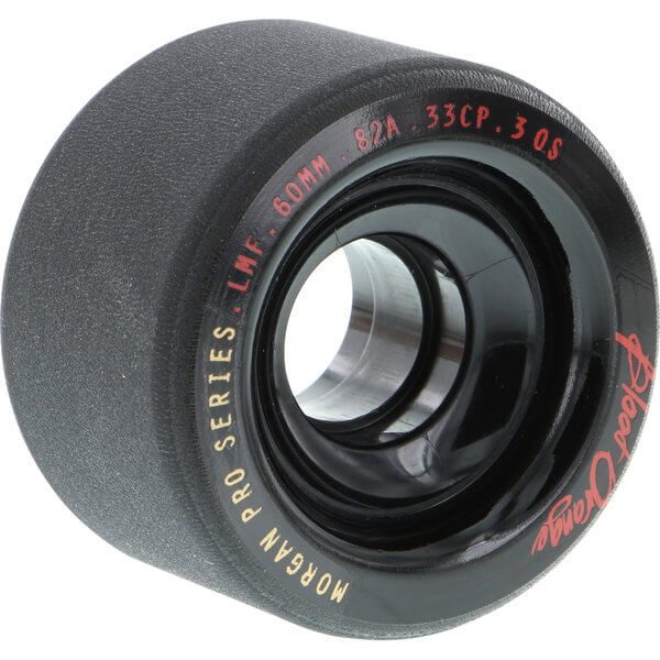 Blood Orange Liam Morgan Pro Series Black Skateboard Wheels - 60mm 82a (Set of 4)