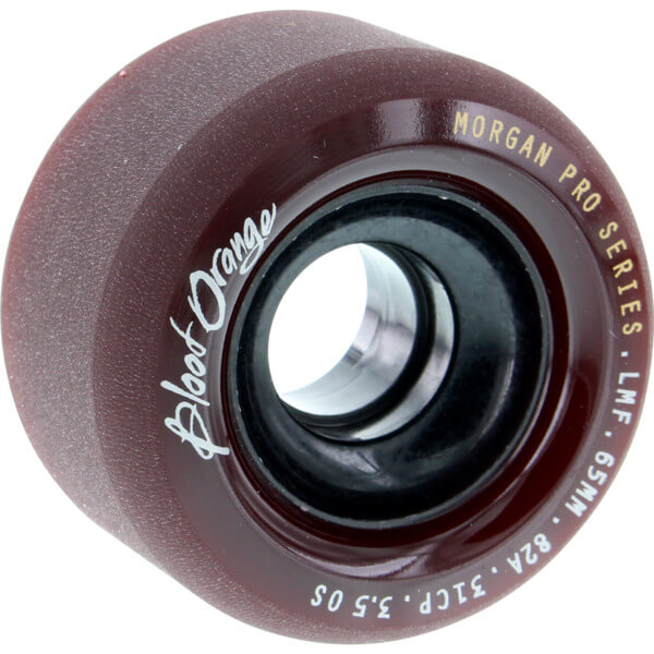 Blood Orange Liam Morgan Pro Series Midnight Maroon Skateboard Wheels - 65mm 82a (Set of 4)