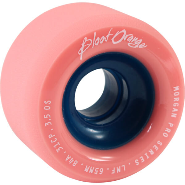 Blood Orange  Morgan Series Skateboard Wheels 65mm 82a bearings 