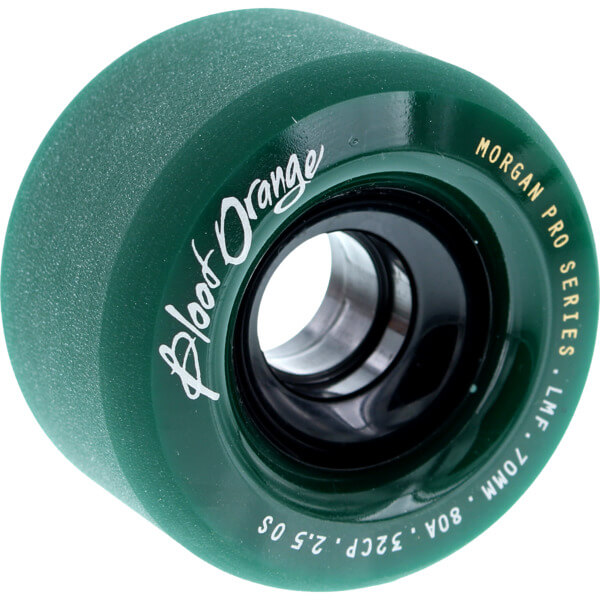 Blood Orange Liam Morgan Morgan Series Midnight Green Skateboard Wheels - 70mm 80a (Set of 4)