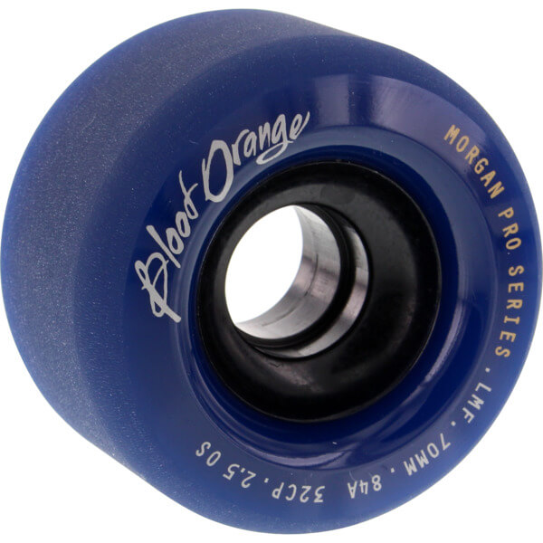 Blood Orange Liam Morgan Pro Series Midnight Navy Skateboard Wheels - 70mm 84a (Set of 4)