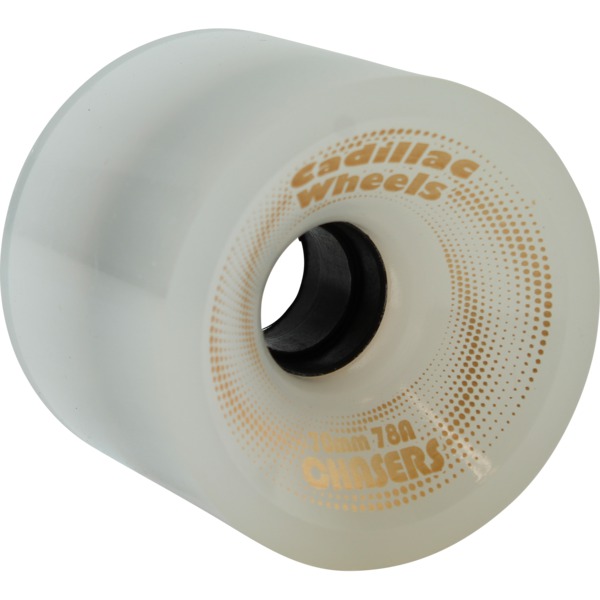 Cadillac Wheels Chasers White Skateboard Wheels - 70mm 78a (Set of 4)