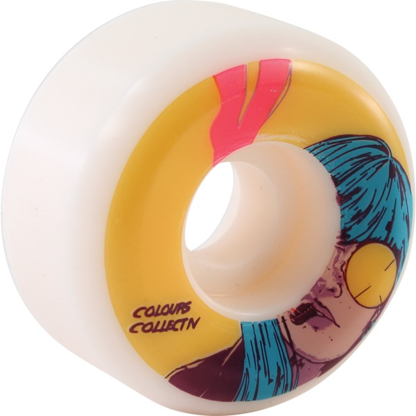 Colours Collectiv Skateboards Diber Kato Skateboard Wheels - 52mm 101a (Set of 4)