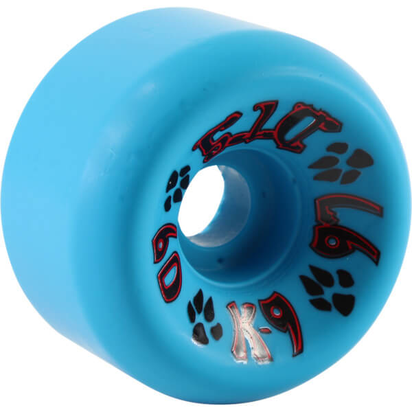 Dogtown Skateboards K9 Blue Skateboard Wheels 60mm 97a (Set of 4)