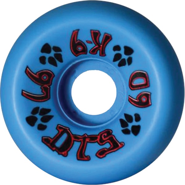 Dogtown Skateboards K-9 80's Light Blue Skateboard Wheels - 60mm 97a (Set of 4) Dogtown Skateboards K-9 80's Light Blue Skateboard Wheels - 60mm 97a (Set of 4)
