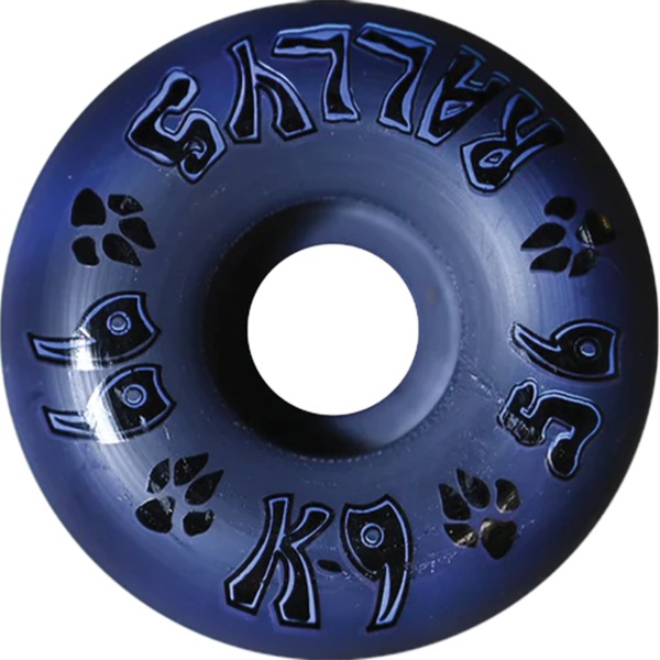 Dogtown Skateboards K-9 Rallys Dark Purple Grey Skateboard Wheels - 56mm 99a (Set of 4)