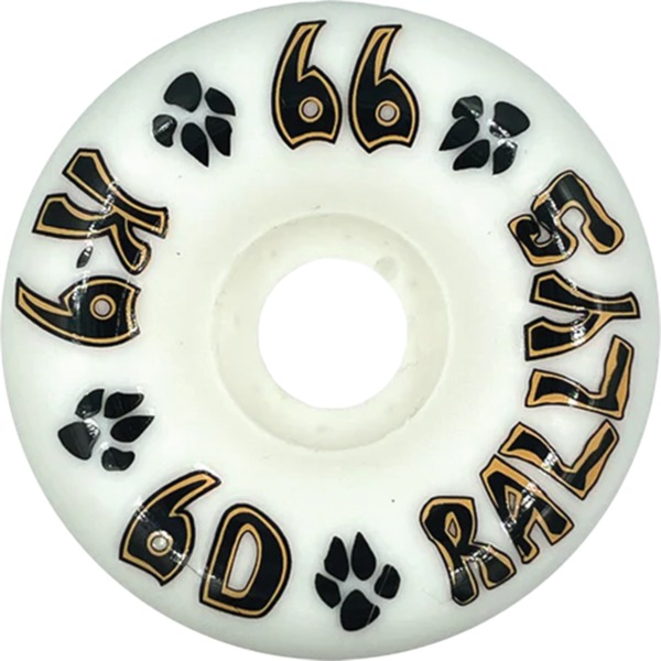Dogtown Skateboards K-9 Rallys White Skateboard Wheels - 60mm 99a (Set of 4) Dogtown Skateboards K-9 Rallys White Skateboard Wheels - 60mm 99a (Set of 4)